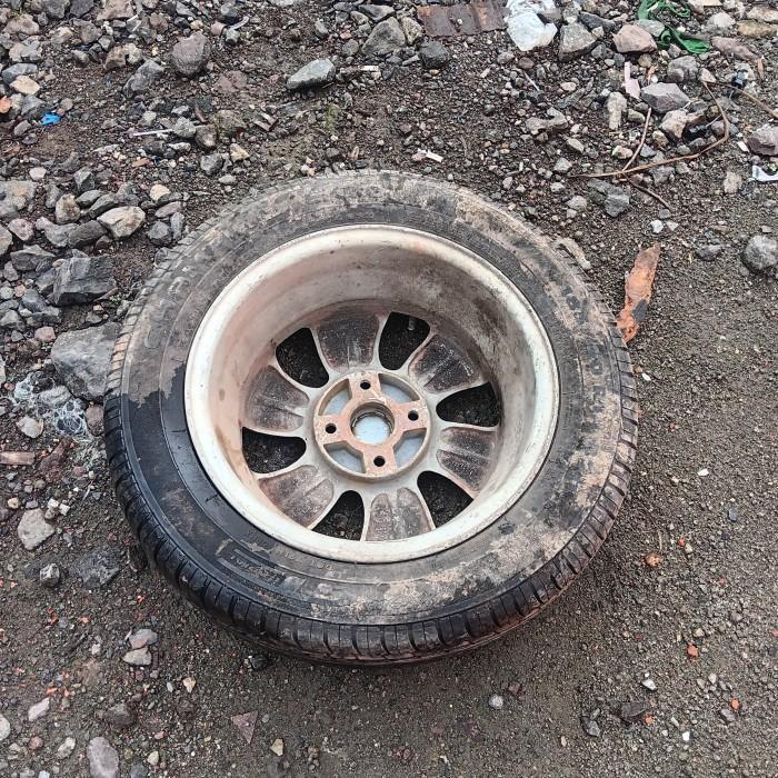 Velg Velk + Ban Kia Picanto Old Copotan