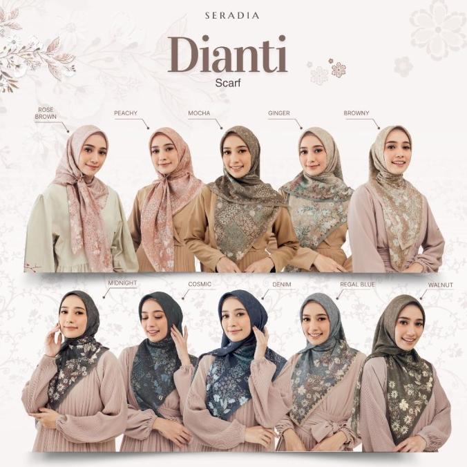 Seradia Hijab Segi Empat - Dianti