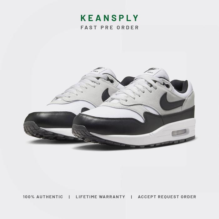 Sepatu Air Max 1 Essential ‘White Pure Platinum Black’