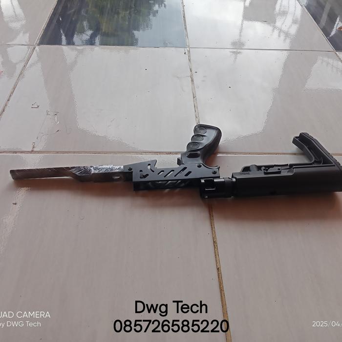 tac set semar Neo FL bahan dural anodise hitam popor pacul