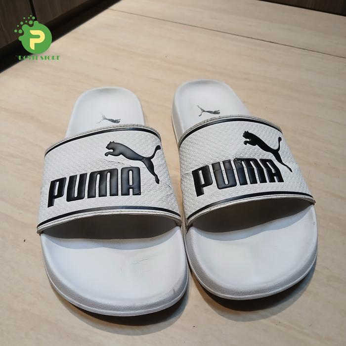 Sandal Slop Flip Flop PUMA LeadCat White OR Preloved