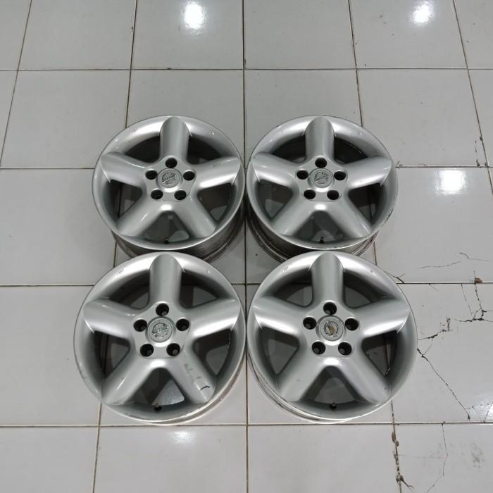 pelek mobil copotan xtrail T30 bekas murah 1 set isi 4 pcs velg