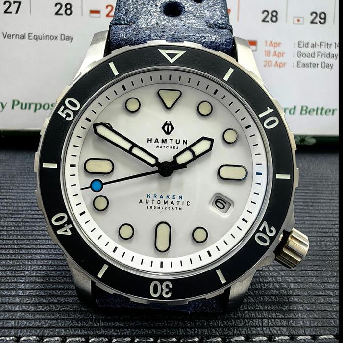 Jam Tangan HAMTUN KRAKEN H2 Titanium