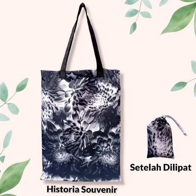 sv Tas Lipat Eco Bag Shopping Bag Kantong Belanja Jinjing Hand Bag Kain Parasut Souvenir Cendramata 