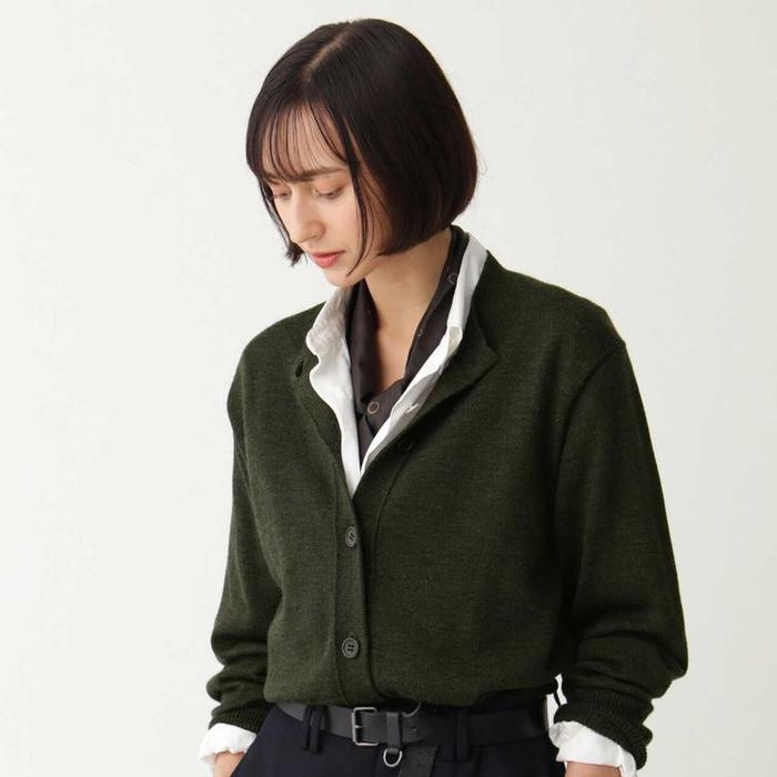 Uniqlo Cardigan Olive Greeen