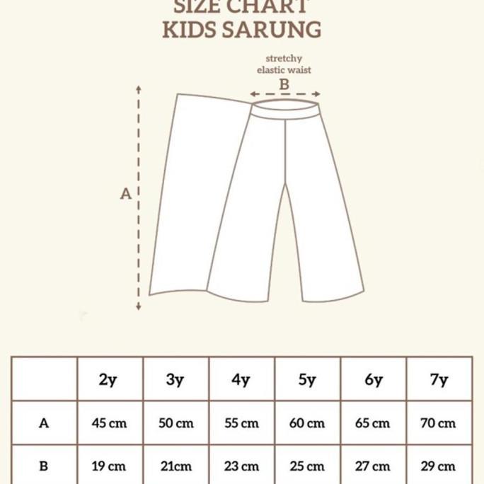 Little Palmerhaus Kids Sarung Blue Trigon Sarung Anak