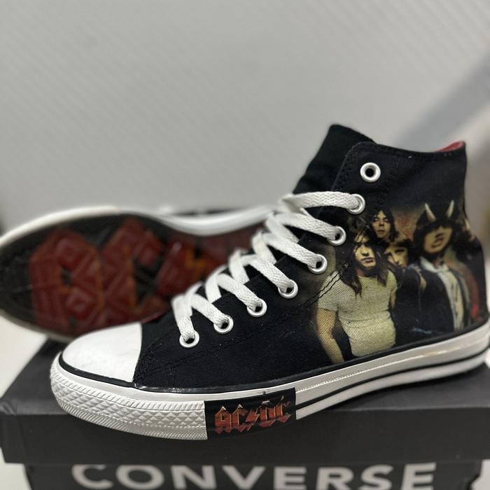 Sepatu Converse ACDC Highway To Hell 41