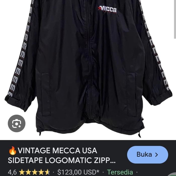 vintage hip-hop MECCA USA hip-hop jaket coach jacket
