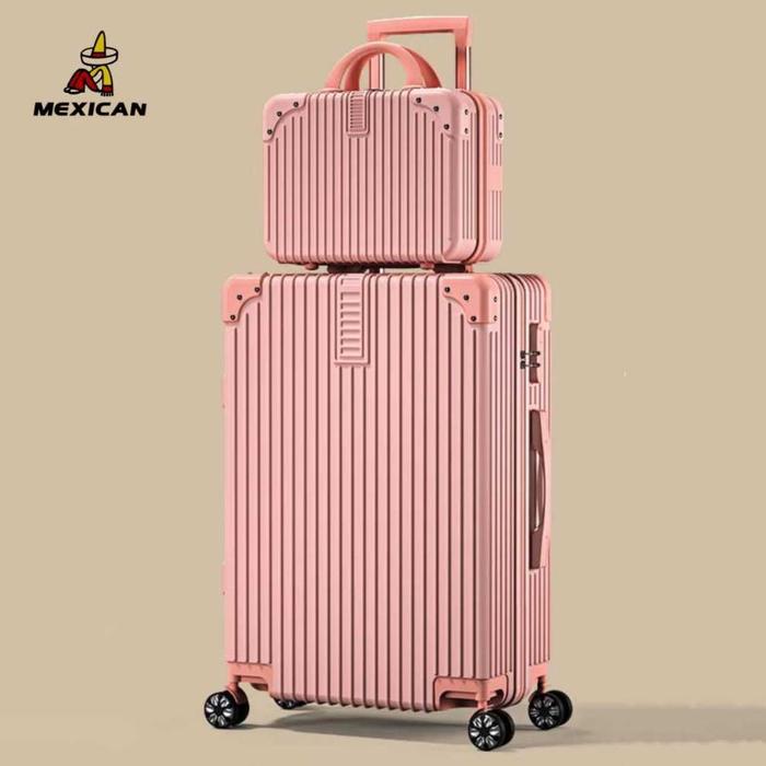 Mexican Koper 2 In 1 Koper 24 Inch 22 Inch Kabin Bagasi Tas Koper Besar Anak Perempuan 20 Inc Beauty