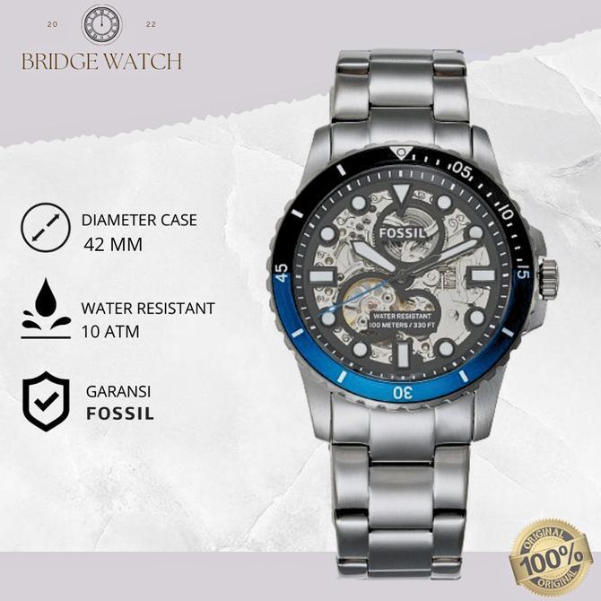 Terbaru Jam Tangan Pria Fossil Fb-01 Automatic Sporty Mewah Original Me3201 Terlaris