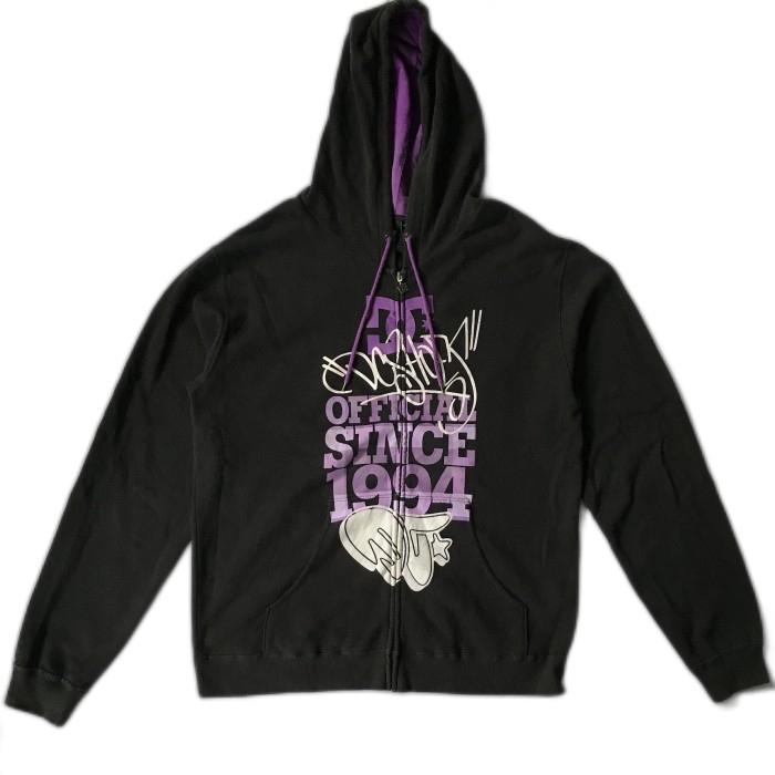Hoodie Zippper DC original second jumbo size XL 2XL tebal bekas ori pl preloved import branded