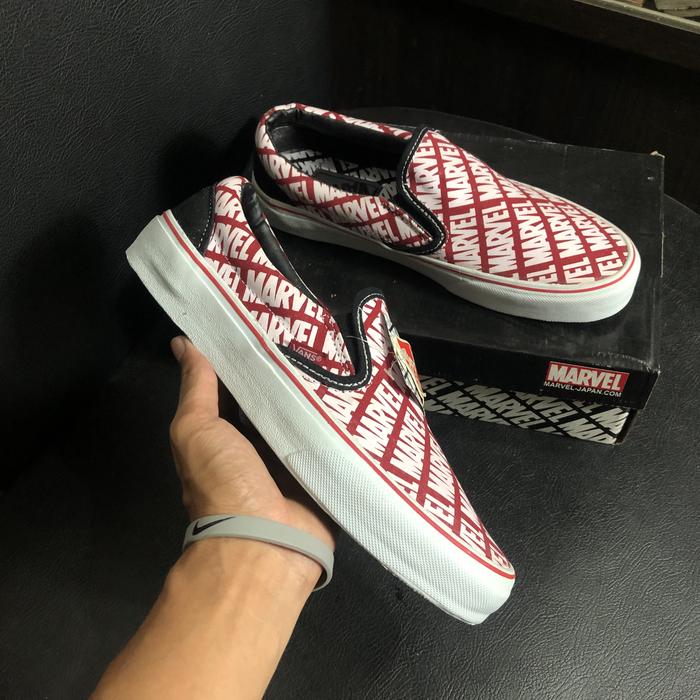 Sale Cuci gudang Vans Slip On X marvel 100%Bnib
