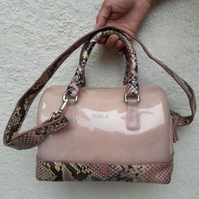 Furla Selempang Sling Bag Handbag Jelly Tas Wanita