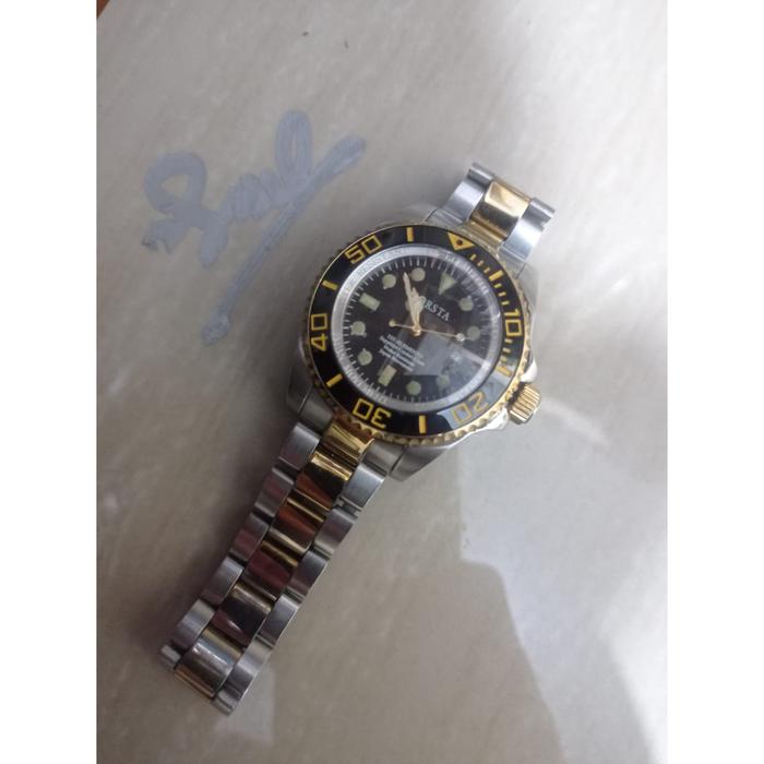 Jam tangan pria 115 Forsta Elemento dengan  6pc alloy magnets dan kaca saphire tahan gores body alum
