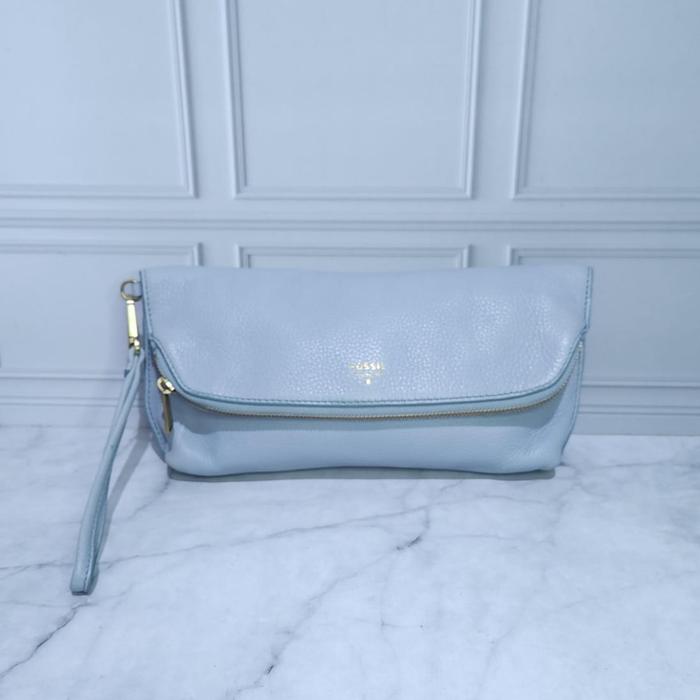 Fossil Preloved Preston Foldover Clutch
