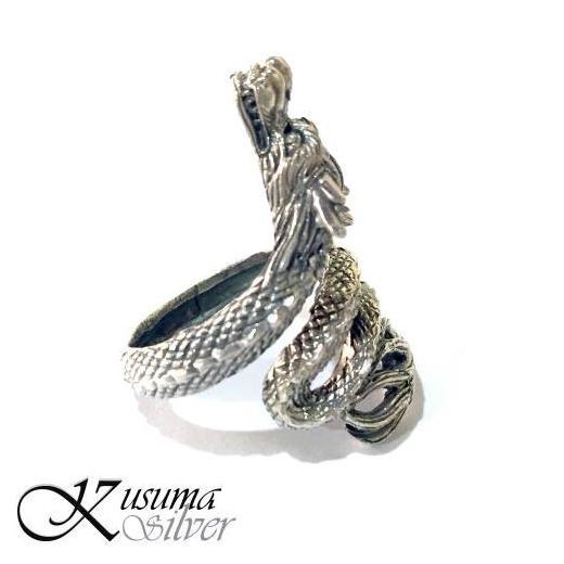 Terbaru Cincin Ring Perak Silver Bali Motif Naga Dragon Asli 925 Pria Laki Ele Terlaris