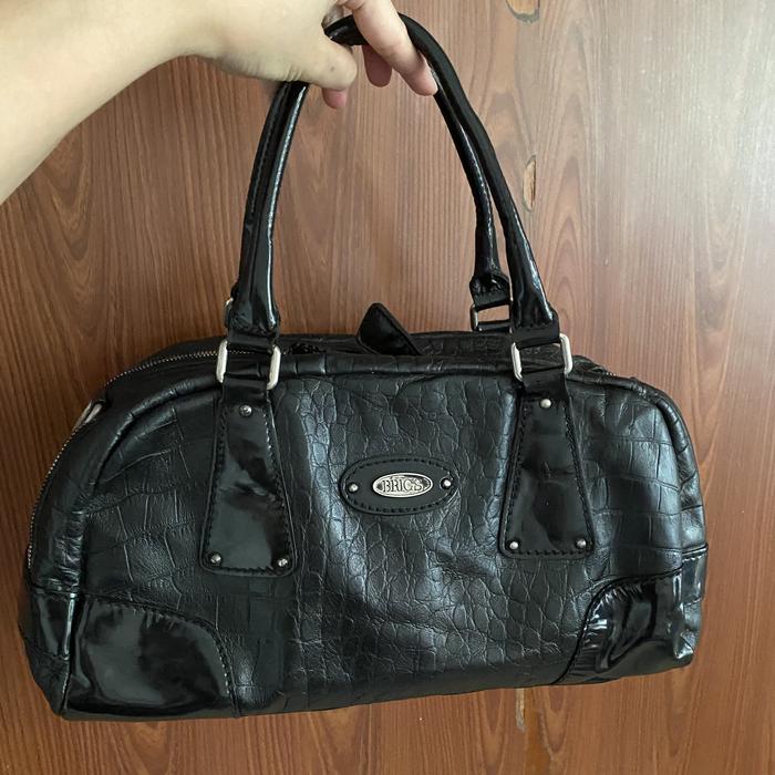 Bricks genuine leather bag preloved