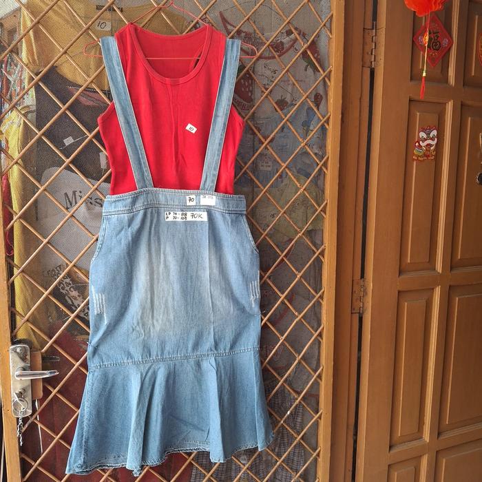 PRELOVED THRIFT SECOND HAND JUMPSUIT WANITA SATUAN (SERBA 80K)