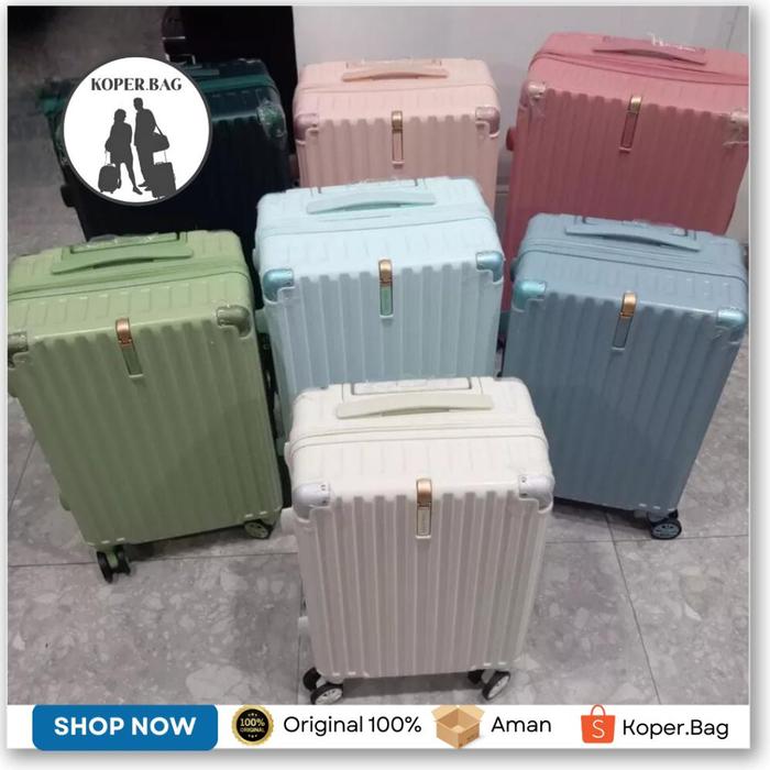Koper KBL002 Uk 18 - 28 Inch Bahan Abs Koper Kabin & Bagasi Tahan Pecah