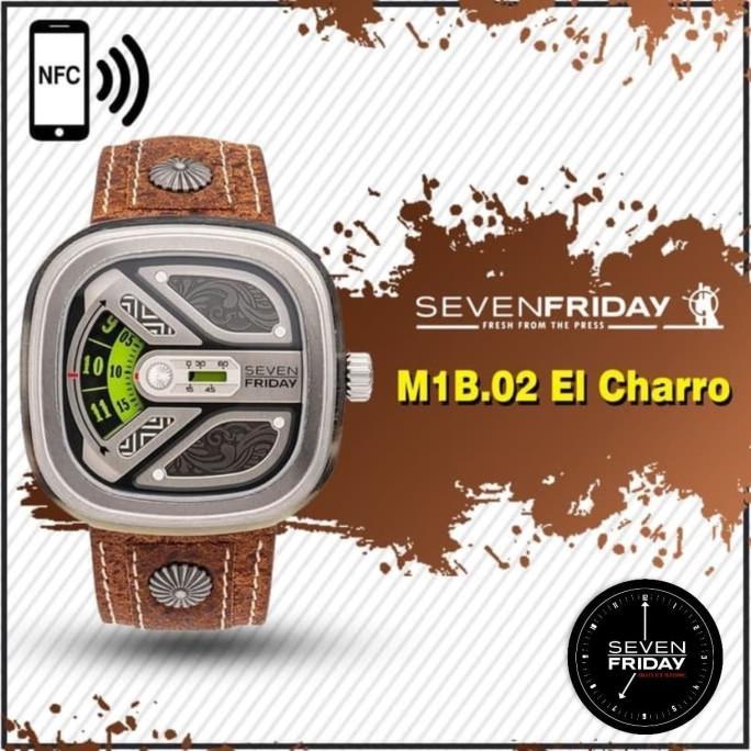 Terbaru Jam Tangan Pria - Arloji Otomatis Seven Friday M1B-02 Sevenfriday M1B02 Automatic M-Series M