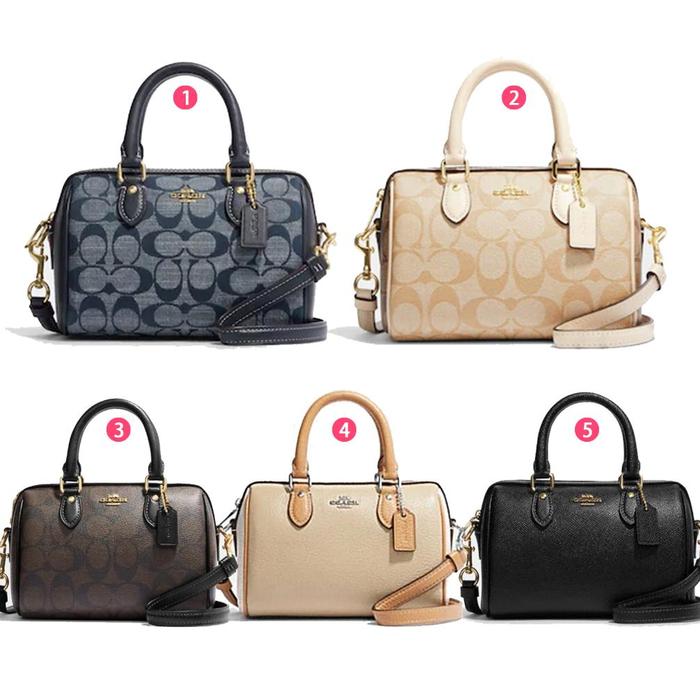 Mini Size Coach CH160 CH157 CH370 159 Classic Logo Mini ROWAN Messenger Bag ShoulderBag HandBag 160 