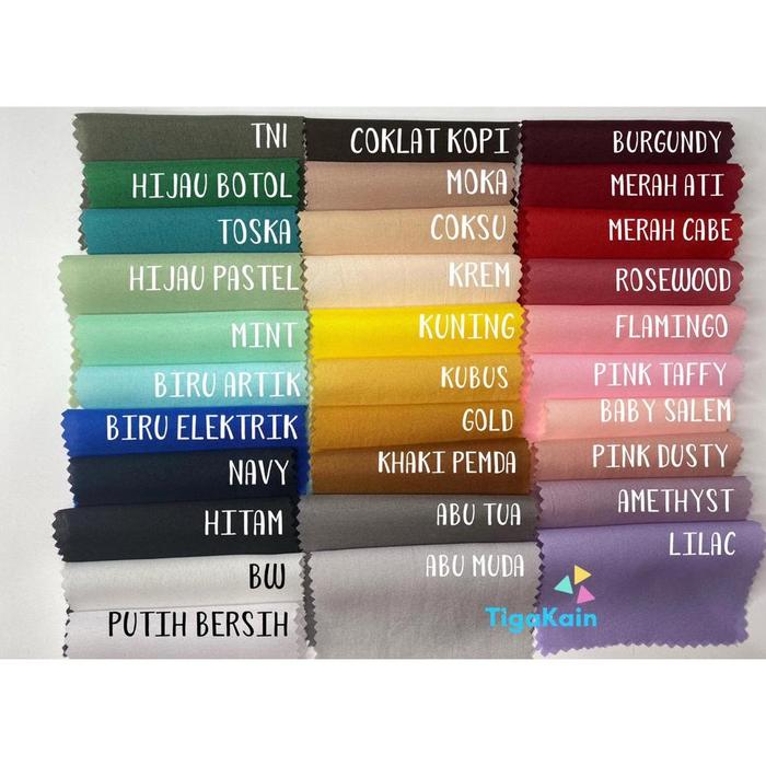 1 Meter Kain Furing Asahi Bahan Puring