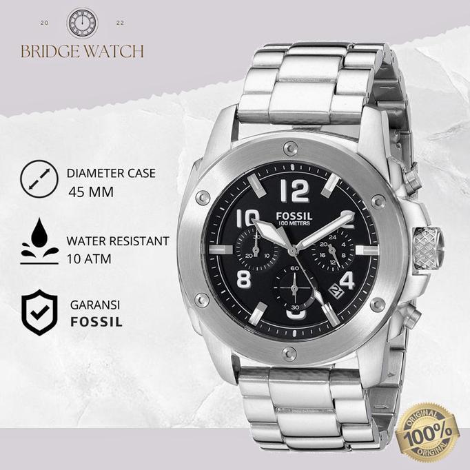 Terbaru Jam Tangan Pria Fossil Modern Machine Chronograph Original Fs4926 Terlaris