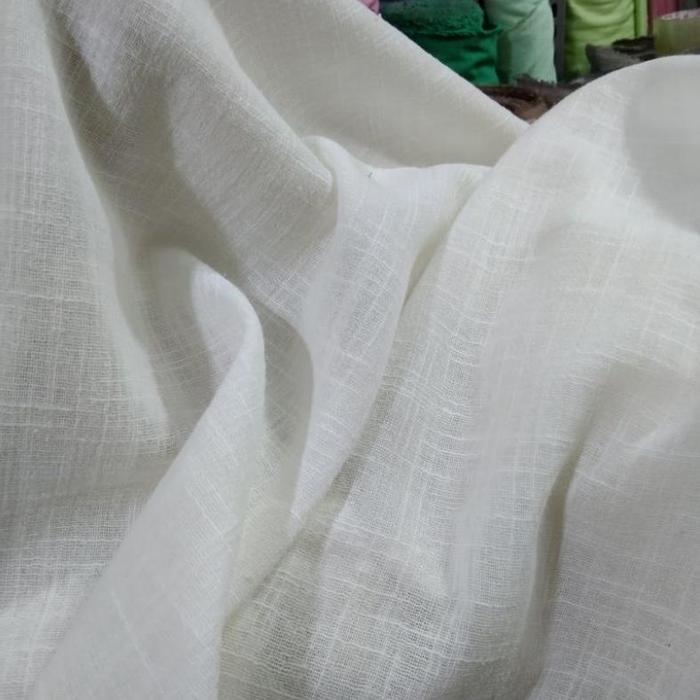 Kain Katun Linen Voal Slup - Linen Slup Tipis Harga Tertera Per 0,5M50Cm