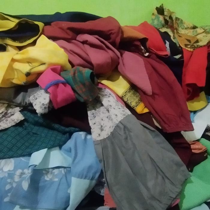 paket usaha PL Gamis Daan Khimar dan baju anak