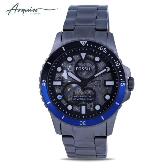 Terbaru Jam Tangan Fossil Fb-01 Automatic Pria Sporty Mewah Original Me3201 Terlaris
