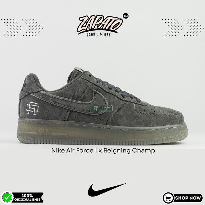 Sepatu Nike Air Force 1 x Reigning Champ Original Brand New In Box