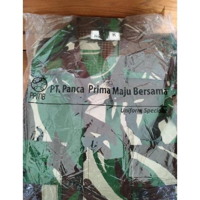 baju PDL TNI PT Panca Prima Jatah Satgas