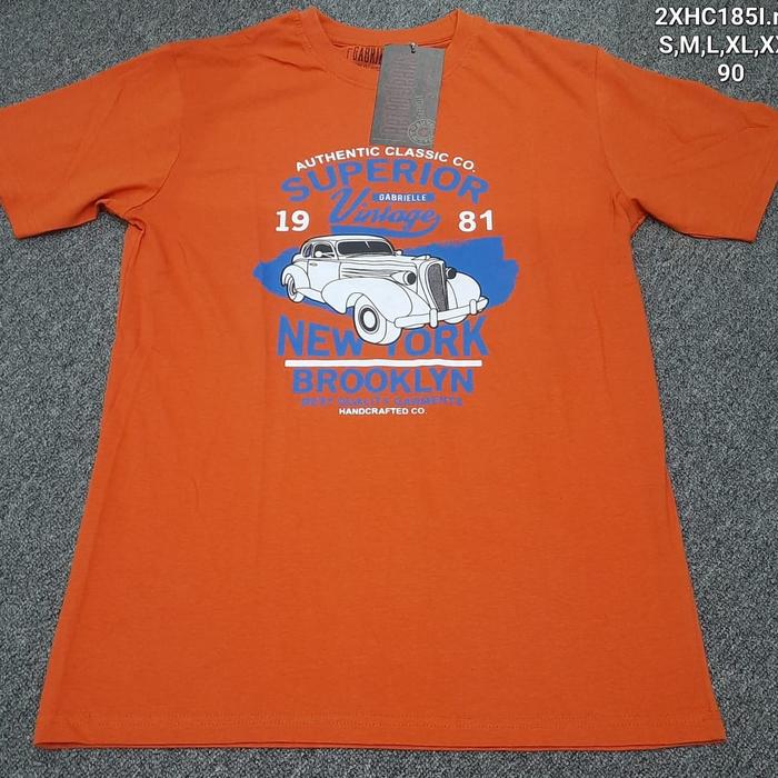 GABRIELLE KAOS LENGAN PENDEK PRIA ORIGINAL