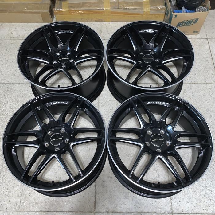 Velg Avantgarde M368 Ring 19 5x114 5x112 Lebar 8.5-9.5 ET 45 Original USA Ori America AG Wheels R19 