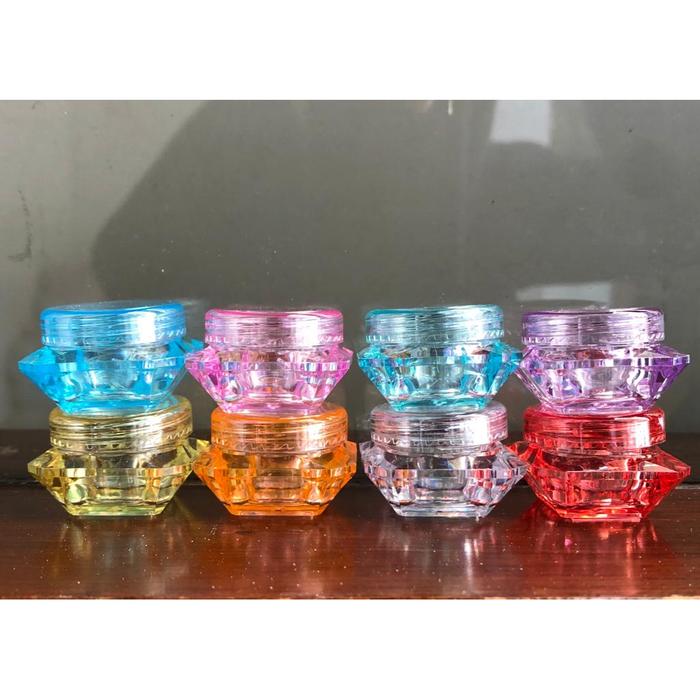 [1000 PCS] POT CREAM 5GR DIAMOND POT CREAM DIAMOND 5GR POT KOSMETIK 5GR JAR