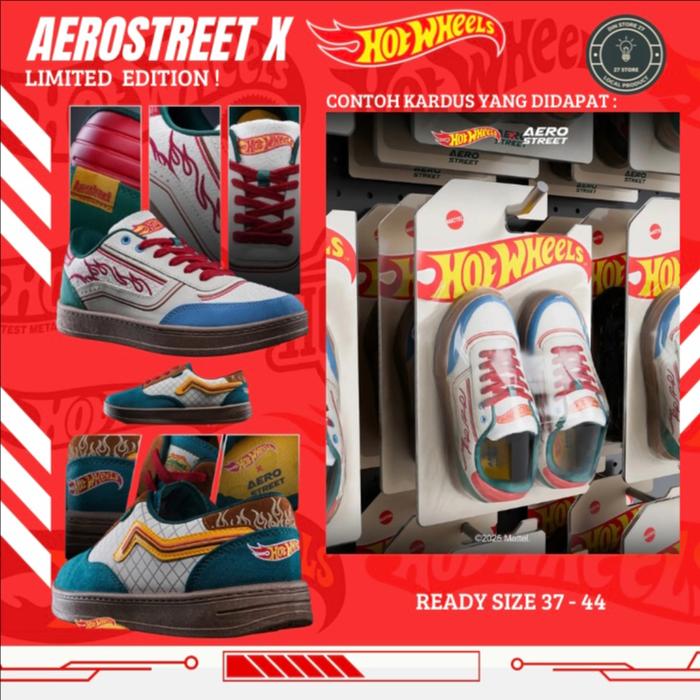 Aerostreet X Hotwheels Limited Edition (ORIGINAL 100%)