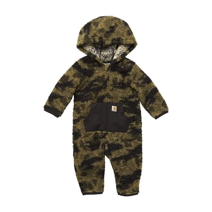 JumperBaby Carhartt Boy's Long Sleeve Zip Front Hooded Overall