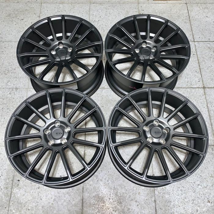 Savini Black Di Forza BM9 Ring 19 5x114 5x112 Lebar 8.5-9.5 ET 15 Velg Original USA Ori America R19 