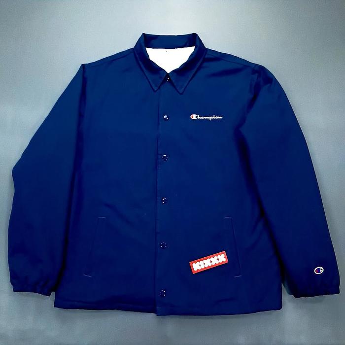 Vintage Champion Jacket blue coach
