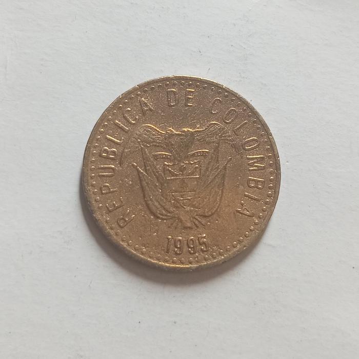 Koin asing Kolombia 100 pesos