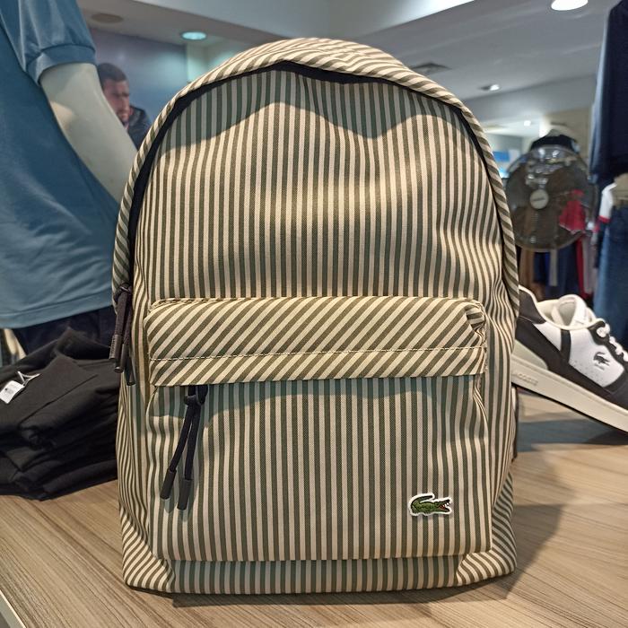 Backpack Lacoste mens Stripe