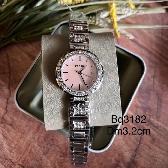 Jam Fossil Silver Diamond BQ3182