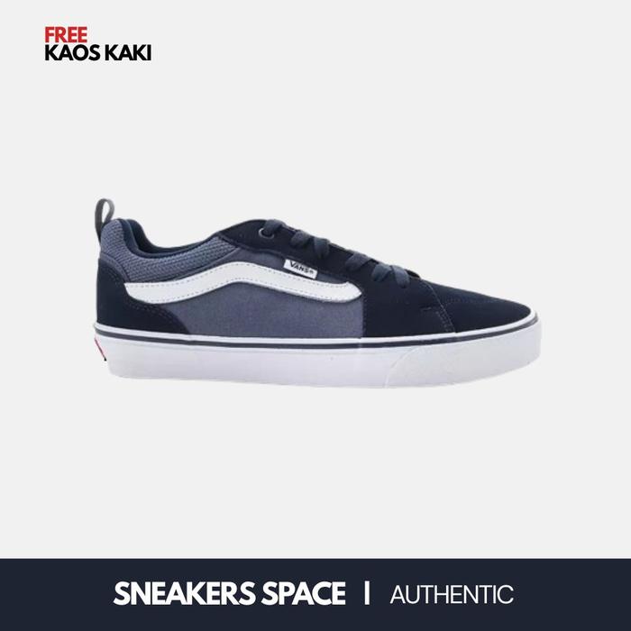 SEPATU VANS FILMORE DRESS BLUE SNEAKERS PRIA ORIGINAL