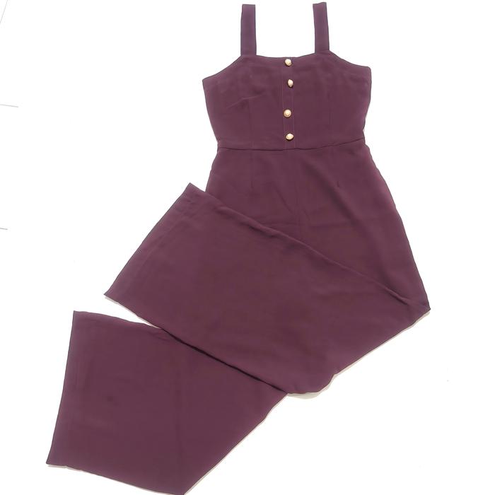 Maroon Jumpsuit OSMOSE setelan