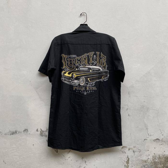 Lucky 13 Work Shirt Redkap x Dickies