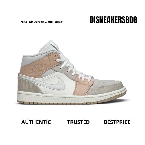 Sepatu Nike Air Jordan 1 Mid 'Milan'