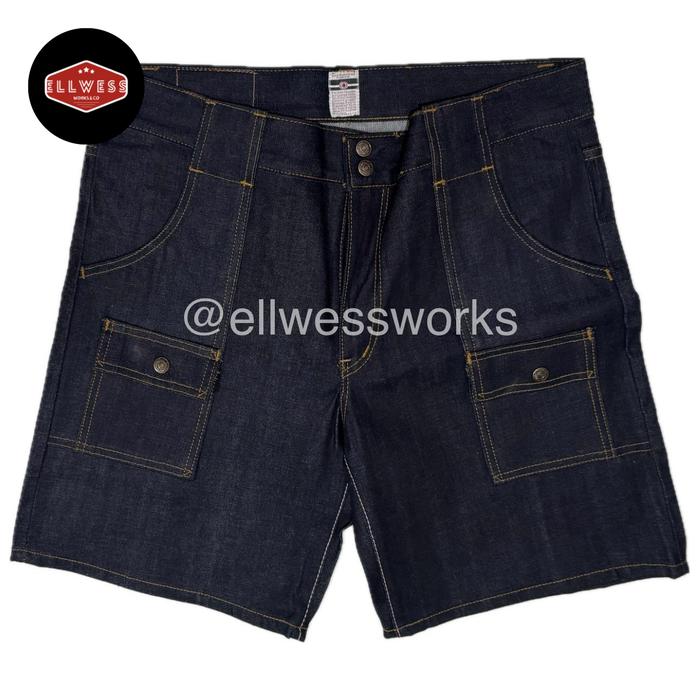 Momotaro Bush Short Pants Selvedge (Japan Blue x Momotaro Collaboration).