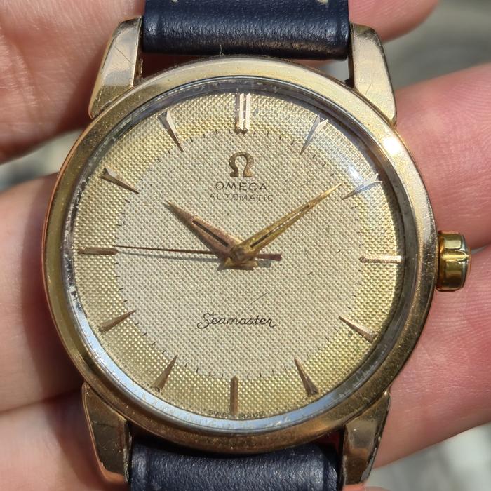 Omega Seamaster Vintage Honeycomb dial