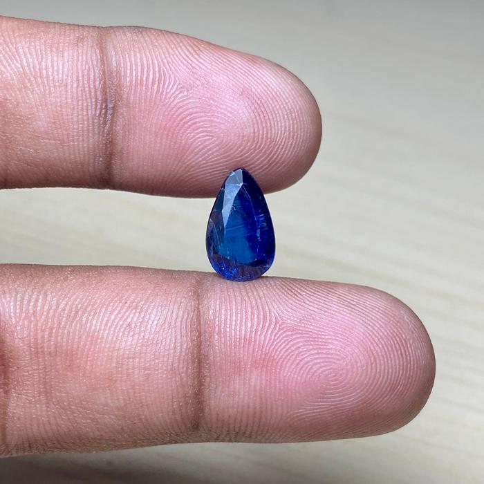 Natural Kyanite Batu Blue Kyanite Safir Australi Pear Shape Kyanite