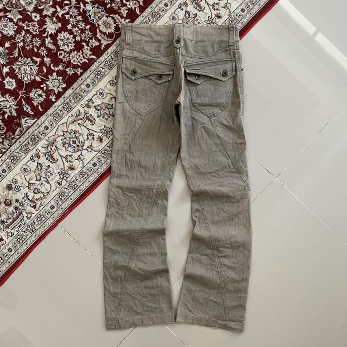 Michel Klein Homme Paris Spiral Flared Jeans